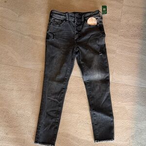 GAP High Rise Gray Denim Jeans
